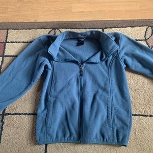 Blue north face jacket